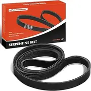 Engine Serpentine Drive Belt Compatible with Buick, Dodge, Fiat, Peugeot, Pontiac & Porsche Cars - Skyhawk 1984-1986, Dart, 405, J2000 Sunbird, Sunbird, Carrera GT, 124 Spider, 500, 500L