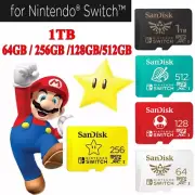 1TB SD XC C10 Micro Memory Card for Nintendo Switch Game 64GB/256GB/128GB/512GB