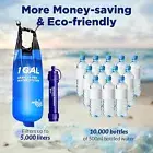 Gravity Water Filter Straw 1G Gravity Bag F Group Camping Emergency Preparedness