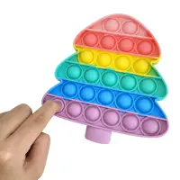 在飛比找momo購物網優惠-【JoyNa】3入-滅鼠先鋒彩虹泡泡板 紓壓遊戲板(按壓玩具