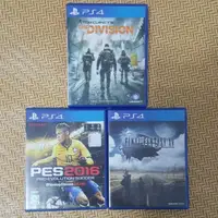 在飛比找蝦皮購物優惠-PS4 湯姆克蘭西:全境封鎖 FFXV太空戰士15 PES2