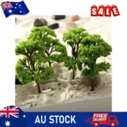 10Pcs 9cm HO OO Scale Model Trees Train Railroad Layout Diorama Scenery