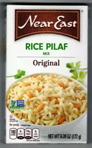 Near East Rice Pilaf Mix, Original, Case of 12, Non GMO, 6.09 Oz, each, New Box