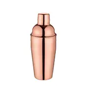 Cilio Cocktail Shaker 500ml, Copper-Plated