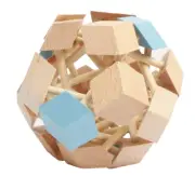 Pivot Puzzle Wood STEM Engineering Train Your Brain 8+ Years Challenging! NEW