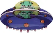 FOMIYES Cute Alien Spaceship Hair Clips for Women Girls Fun Non- Jaw Holders Small Hair Accessories Travel-friendly Design