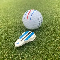 在飛比找momo購物網優惠-【Alignment Ball Mark】活動性高爾夫瞄球器