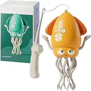 Electric Automatic Obstacle Avoidance Octopus, Interactive Auto-Dance Octopus, Crazy 8-Leg Action Octopus with LED Lights and Music, Smart Wiggly Robotic Octopus for Kids