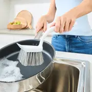 Scrubbing Brush with Scraper
