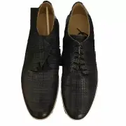 Bugatti Men’s Medium Blue Italian Leather Dress Shoe 12