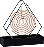 Metal Hanging Mosquito Coil Holder - Incense Tray and Burner for Repellents - Home Decor