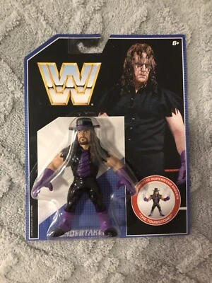 WWE Retro Mattel Undertaker Series 1 Action Figure WWF Hasbro Style