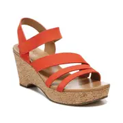 Naturalizer Cynthia Wedge Sandal - Melon Sorbet