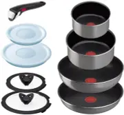 Online only Tefal Pot and frying pan set with removable handles 9-piece set 205