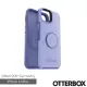 【OtterBox】iPhone 14 Plus 6.7吋 Symmetry 炫彩幾何泡泡騷保護殼(紫)