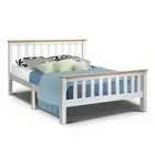 New Double Full Size Wooden Bed Frame PONY Timber Mattress Base Bedroom Kids