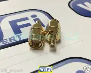 SMA Male To SMB Male Antenna Adapter Converter SMA PLUG to SMB Straight USA