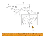 GM OEM Instrument Panel Dash Glove Box Compartment-Lock Cylinder 15822414