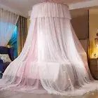 1 Set Bed Curtain Soft Decorative Bedroom Decor Princess Bed Net Elegant