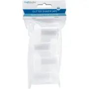 Glitter Shaker Jars 2" 4/Pkg-Empty (Pack of 6)