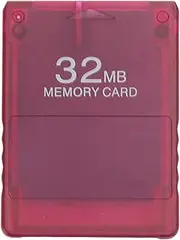 Large Storage Space,Easy to Use,Compatible Memory Card,Memory Card M2 Program, for Game Console (Transparent Red)