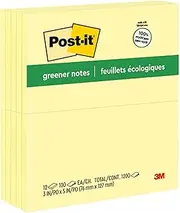 Post-it Notes Canary Yellow 76 x 127mm 655-RP