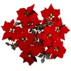 2M 10 LED Christmas Tree Poinsettia Fairy String Party Lights Lamp Xmas ci