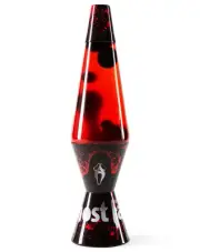 Lava® Lamp - 14.5" Ghost Face - The Original Motion Lamp - Black Wax and Red ...
