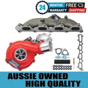 High Flow Turbo+Manifold, Gasket&Stud Kit For Mitsubishi Challenger 4D56 2.5L