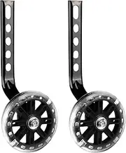 Adjustable Stabilizers For Kids - Removable Training Support Wheels With Extender Brackets | Balance Assist Kit For Boys, Girls, And Children