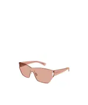 rimless sunglasses One size pink