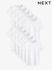 White Regular Fit 100% Cotton Layering T-Shirt (E26576) | $127
