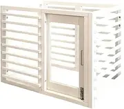 Bicksley Original Pet Wooden Cage, Medium, White