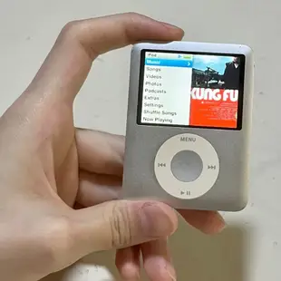 蘋果 Apple 二手正版 福利機 iPodnano3 MP3/MP4 隨身聽 運動 戶外 學生 聽力 英語 附配件