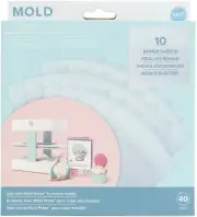 We R Memory Keepers Mold Press Plastic Sheets 40/Pkg-Clear
