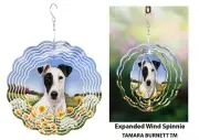 Fox Terrier Wind Spinner