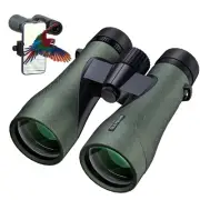 12X50 Professional HD Binoculars for Adults with Phone Adapter, High Power Bi...