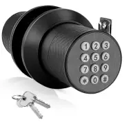 Door Knob with Keypad,Digital Door Lock for Keyless Entry,Electronic Door Loc...