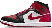 [Nike] Jordan Womens Air Jordan 1 Mid BQ6472 079 Bred Toe - Size 5W