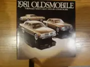 Original 1981 Oldsmobile Toronado Ninety-Eight Delta 88 Sales Brochure Catalog
