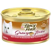 Fancy Feast Gravy Lovers Beef Feast Wet Cat Food - 85g