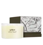 WEN by Chaz Dean Deluxe 3-Wick Candle in White Forest Large Size 22oz