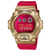 在飛比找蝦皮購物優惠-新款卡西歐 G-SHOCK GM-6900CX-4 紅金 B