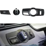 3x Headlight Control Switch Panel+Button+Knob For BMW 5 Series 520 Base Version
