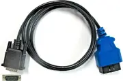 OBD-II OBD2 Cable for Older NEXIQ1 with 15-Pin Male Adapter Cable Fits NEXIQ USB
