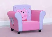 Peppa Pig Kids Chair Pink Toddler Seat Book Reading Childrens Furniture Soft