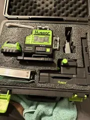 4D Self-Leveling Laser Level Cross Line Laser with LCD Screen Remote Control