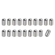 5x8mm Dowel Pins, 20pcs Round Head Flat Chamfered End Dowel Pin