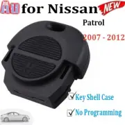 Smart Remote Key Shell Case Fob Suitable for Nissan Patrol 2007 - 2012 2Button