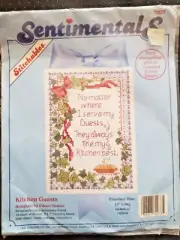 Dimensions Sentimentals "Kitchen Guests" Cross Stitch Kit Size 5"x 7"